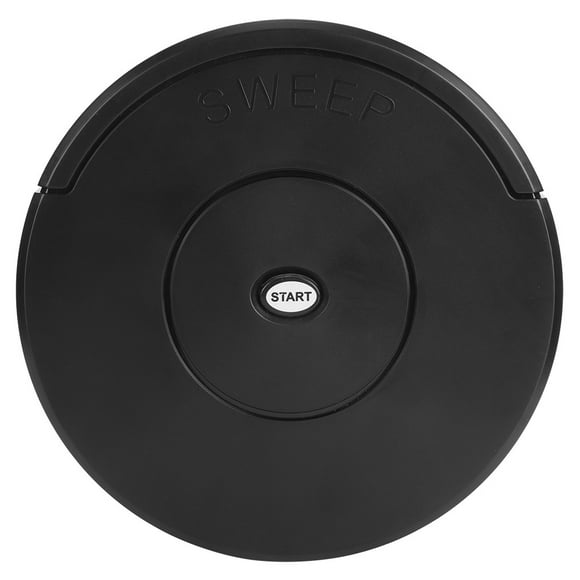 Mini Automatic Vacuum Cleaner Cordless Smart Robot Floor Dust Sweeper Black
