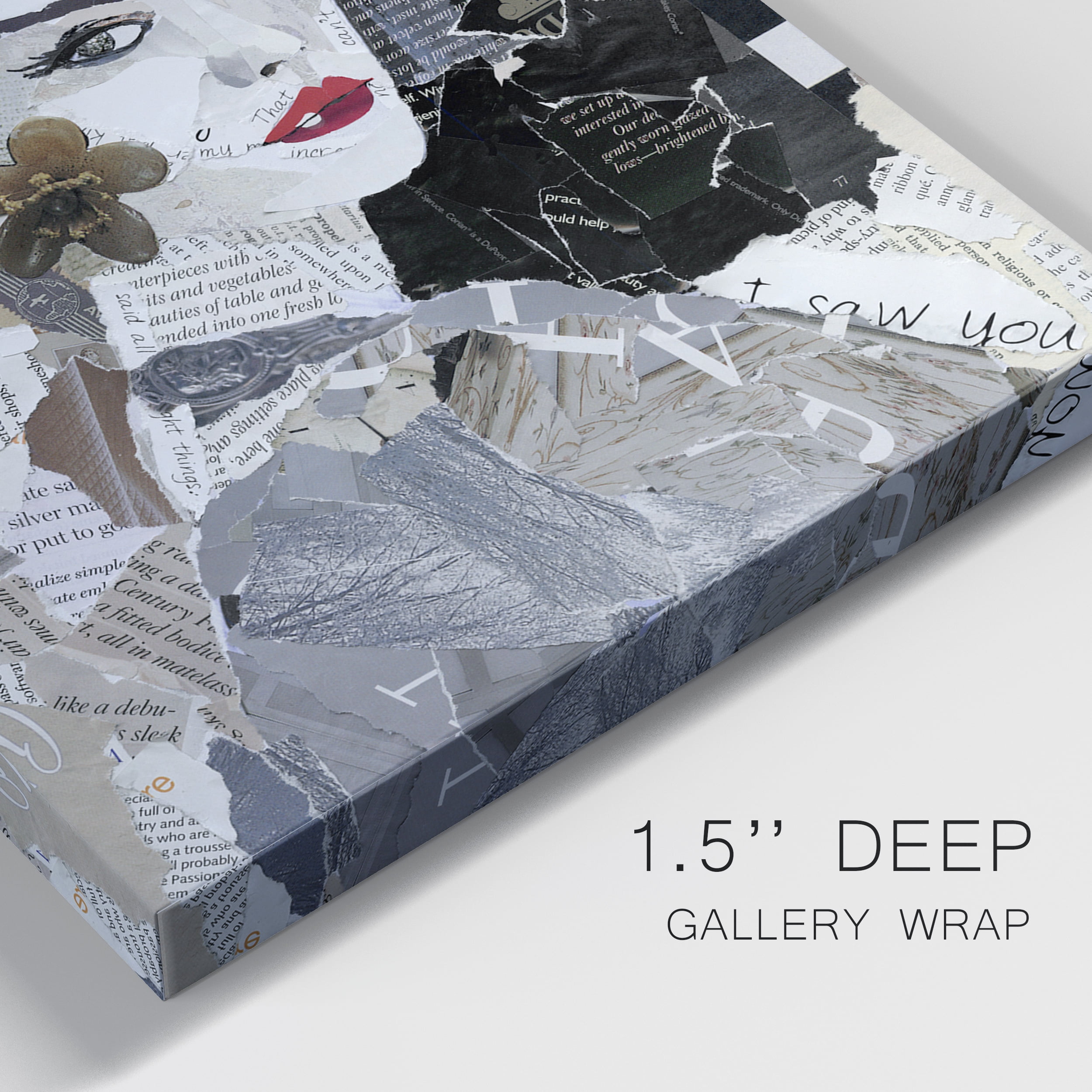 Runway Pause Premium Gallery Wrapped Canvas - Ready to Hang - Set of 2 - 8 x 12 Each
