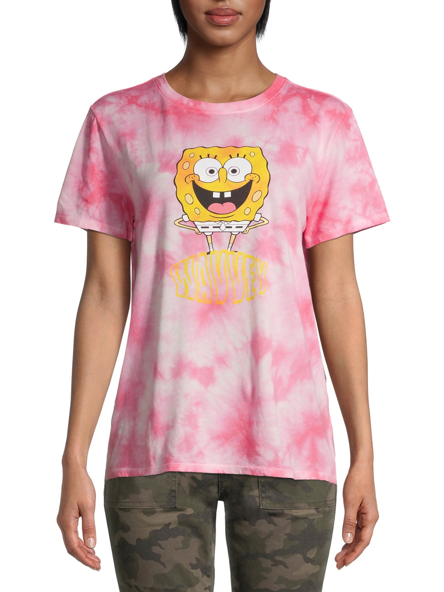 SpongeBob SquarePants Wavvey Tie-Dye T 