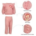 thumbnail image 6 of Disney Clothes Baby Girls Sweatshirt & Pants Set – Jessie, Winnie the Pooh, Marie, Lilo & Stitch, Minnie Mouse Outfit Set (12M–24M), 6 of 7