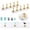 Gold, variant on Nail Stand 2 Sets, Gold - 2 Sets Acrylic Nail Display Stand Nail Tip Practice Holder Nail Practice Stand Fingernail Diy Nail Art Stand, Nail Tools, Nail File, Easter, St. Patrick'S Makeup Organizers