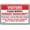Color 2998, variant on Visitors Please Respect Nursery Biosecurity Sign Farming Signs Biosecurity Signs Metal Tin Sign 12x16 Inches Caution Danger Safety Security Warning Notice Signs