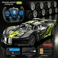 thumbnail image 1 of Voiture de Course Électrique RC Inspirée de Bugatti Verte pour Enfants 7-14: Véhicule Télécommandé à Grande Vitesse avec Fonctionnement à 4 Canaux, Conception Durable et Résistante, Favorise la Coordination Oeil-Main et Parent-Enfant, 1 of 6