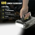 thumbnail image 6 of AVAPOW Jump Starter with Air Compressor, 4000A Battery Jump Starter (for All Gas or Up to 10L Diesel), 150PSI Digital Tire Inflator with Emergency Light, 6 of 8