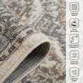 thumbnail image 4 of Luxee Designs Alpine 5x7 Area Rug, Low Pile Stain Resistance Medallion Rugs for Living Room, Dining Room, Bedroom, Kitchen, Office - Light Beige, 4 of 6