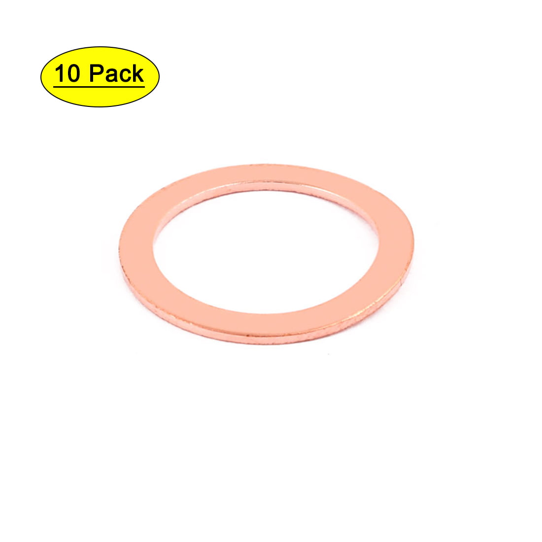Copper Washers 35mm x 45mm x 2mm Pack of 10 