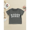 thumbnail image 2 of Kiapeise Toddler Baby Girl Boy Funny Short Sleeve Cotton T Shirts Tops Tee Clothes, 2 of 9