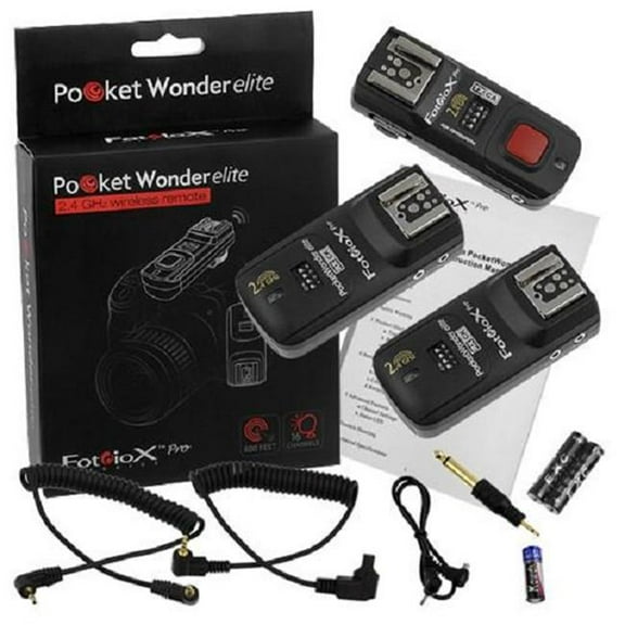 Fotodiox PocketWonder-1C3C Wonder Elite Radio Wireless Trigger Starter Kit with TTL Pass Through