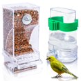 thumbnail image 1 of Set de comedero y dispensador de agua Hamiledyi para loros, 1 of 8