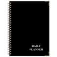 thumbnail image 2 of Dusknt Habit Tracker Notebook, A5 Goal Planner, Dot Grid Productivity Journal for Daily Weekly Monthly Planning, Black, 2 of 5