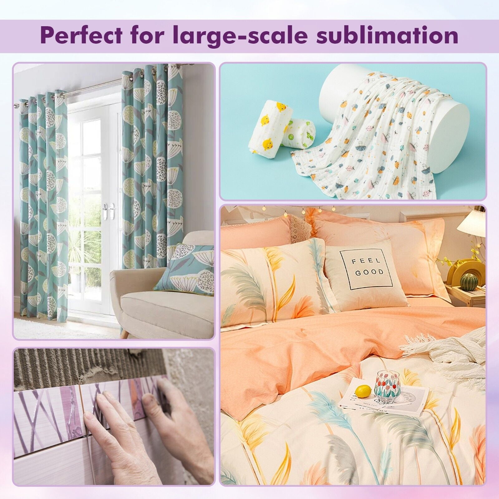 Koala 17 Inch x 110 Ft Dye Sublimation Roll Paper for Inkjet Sublimation Ink Printer