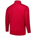 thumbnail image 3 of Men's Fanatics Crimson Oklahoma Sooners Big & Tall Defender Quarter-Zip Top, 3 of 3