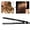 Black US Plug, variant on Rupoun Electric Hair Curling Straightener Negative Ion Ceramic Flat Iron Hair Styling Tool, Black (13.8 inches / 35 cm) EU Plug