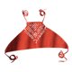 thumbnail image 3 of Sujetador de natación Soidarity para Mujeres Boho Rojo Óxido S, 3 of 6
