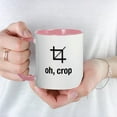 thumbnail image 3 of CafePress - Oh, Crop Mug Mugs - 11 oz Ceramic Mug - Novelty Coffee Tea Cup, 3 of 3