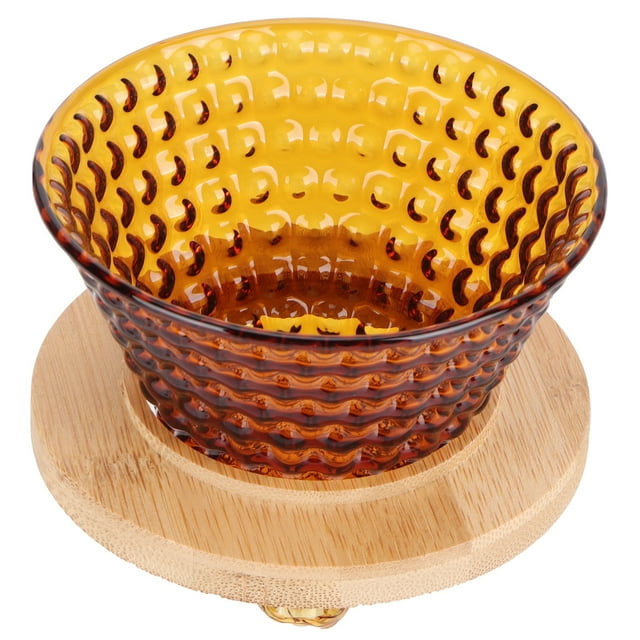Qiilu Coffee Pot Dripper Coffee Filter Safe Coffee Pot Funnel Durable Easy Clean For Bar
