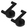 thumbnail image 2 of Ferencaa 2PCS Double Towel Hooks Bathroom Hangers Stainless Steel Wall Mounted Robe Hooks Easy Installation Hooks for Bathroom Shower and Door, 2 of 10