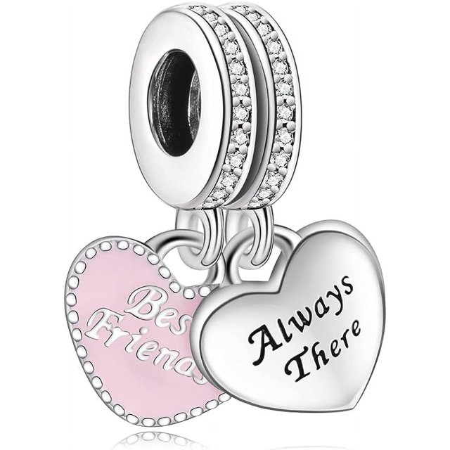 Esposa Hermana Amor Hija Mamá Hija y Madre Miembros de la familia Abalorio para pulseras Colgantes de plata 925 Cuentas para collares Cuelga para regalo de cumpleaños del día de la madre