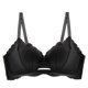 thumbnail image 3 of Sujetador sexy para mujer Ropa interior inalámbrica ondulada hueca Lencería push-up transpirable, Sujetador, Gris púrpura, 38 / 80B Eigraketly AP001165-23B, 3 of 7