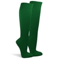 thumbnail image 3 of Couver Unisex Soccer Knee High Athletic Socks, 2 Pairs, Large, Green, 3 of 10