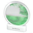 thumbnail image 4 of Luz de pintura de arenas movedizas con enchufe USB, protección para los ojos, decoración artística, lámpara de mesa de arena móvil para dormitorio, sala de estar, verde, 4 of 10