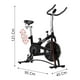 thumbnail image 2 of Bicicleta Fija Estatica Spinning Disco Rueda 6 kg con Sensores de Pulso, 2 of 5