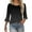 Grey, variant on cfhntfmh 3/4 Length Sleeve Womens Tops Dressy Casual Shirts Ruffle Bell Sleeve Pleated Clothes Trendy Summer Vacation Blouses