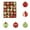 Multicolor A, variant on Konghyp 20Pcs Christmas Balls Set, Plastic Electroplated Hanging Ornaments, Holiday Ambiance Decorations, Perfect for Christmas Trees, Weddings and Parties, Durable and Lightweight Christmas Decor