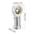 thumbnail image 2 of Uxcell 1/2-inch Bore 1/2-20 Female Thread Right Hand Rod End Bearing, 2 of 6