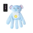 thumbnail image 2 of Juguete de presión de seguridad de peluche para bebés que calma con arrullo manual, almohada de presión para dormir, multi-funcional, 2 of 9