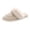 Camel -AT30, variant on Domzle Fuzzy Memory Foam Slippers With Fluffy Plush Lining for Women Men Suede Non-slip Hard Sole Indoor Outdoor Shoes Pink Wide-6.5