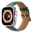 thumbnail image 3 of GadgetCom Replacement Band Compatible With Apple Watch Series 10 46mm , Genuine Leather Strap Bracelet for Apple Watch Ultra 1 2, 3 of 3