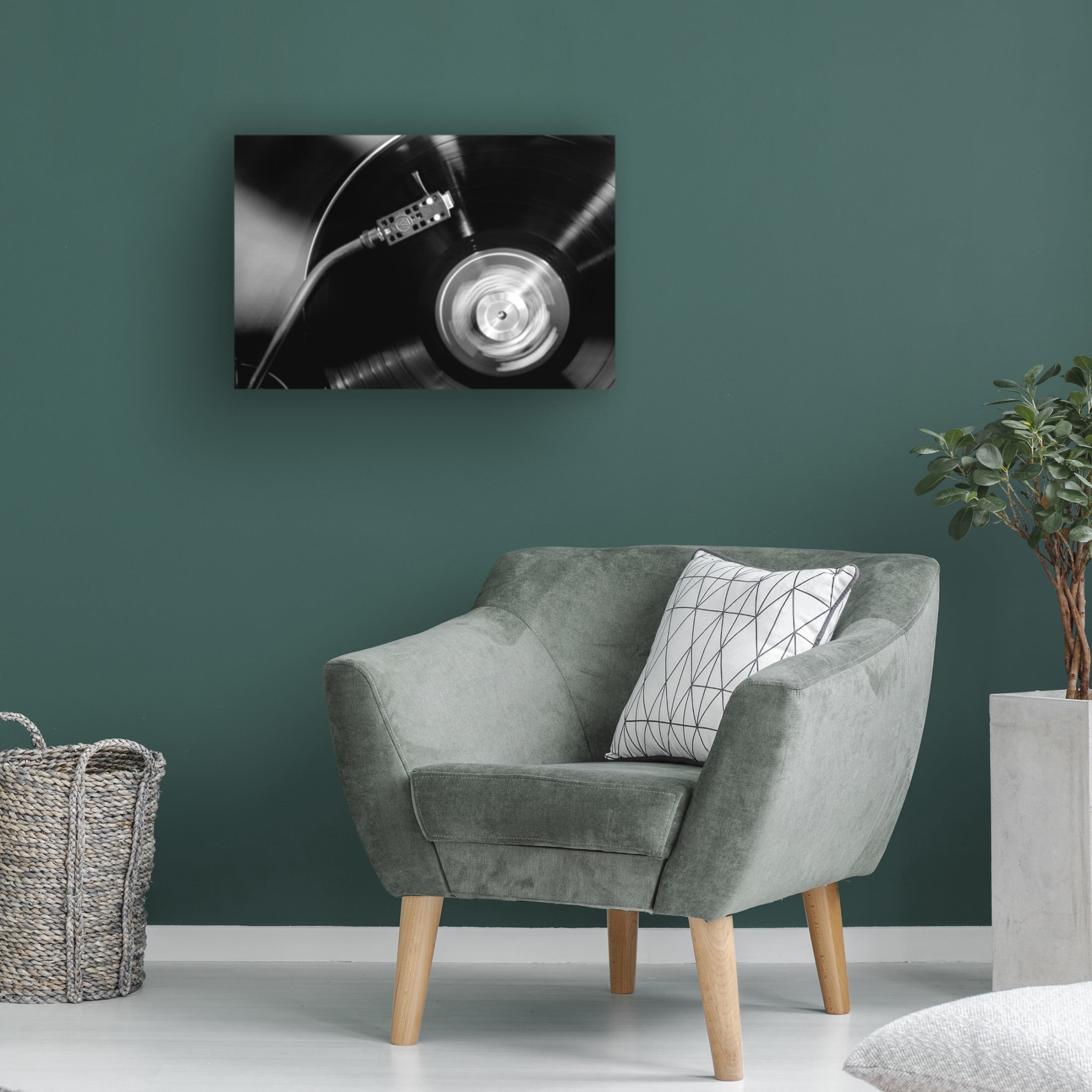 Pictufy Studio III 'Vinyl 2' Canvas Art - 47 x 30 Inches