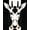 Black, Pattern 3, variant on ODIKA 4'x6' Machine Washable Non-Slip Area Rug, Solid With Gradient Horizon Effect High Traffic Rug, Gray, 122068
