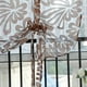 thumbnail image 5 of Cortina de Ventana Romana Jacquard Floral BLESIY 80x100cm Transparente, 5 of 8