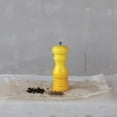 thumbnail image 3 of Creative Co-Op Enameled Rubberwood Salt/Pepper Mill, Yellow, 3 of 5