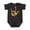 Black Leopard, variant on Asl Love Sign Puzzle Autism Awareness Boys or Girls Baby Bodysuit