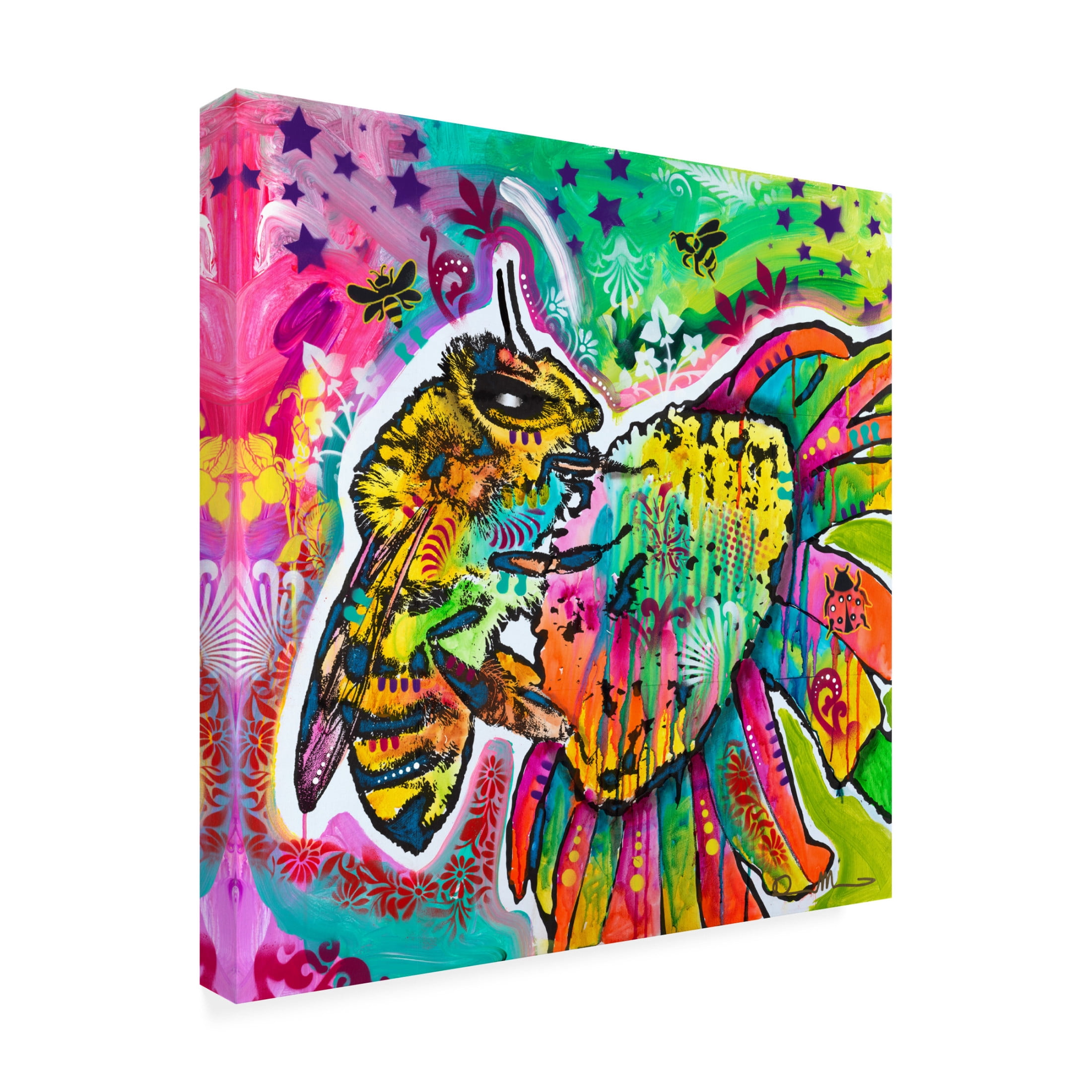 Canvas Wall Art - Dean Russo 'No Apollengies' Wall Art for Living Room, Bedroom, or Office Décor by Trademark Fine Art - 24 x 24 Inches