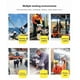 thumbnail image 2 of Botas de seguridad industriales portátiles para hombre, botas de trabajo antiaplastamiento y antipinchazos, zapatos con hebilla invisible, invierno 2023, nuevas, 2 of 2