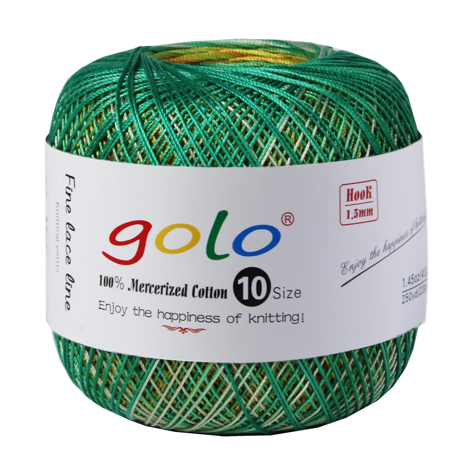 golo Crochet Yarn for Beginners Crochet Thread Size 10 for Hand