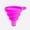 Purple, variant on 3PCS Funnel - Silicone Collapsible Funnel, Convenient Foldable Beads Container Mosaic Tool For 5D DIY Diamond Painting Kits For Adults