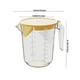 thumbnail image 3 of Vaso Medidor De Cocina, Vaso Filtrante Multifuncional De 1 Litro, Batidor Para Mezclar, Colador Para Lavar Frutas, Recipiente Apto Para Microondas, Utensilio De Cocina Para Hornear, 3 of 9