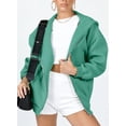 thumbnail image 4 of Sudadera con Capucha PRETTYGARDEN 2025 con Cierre Verde Menta Talla L, 4 of 7