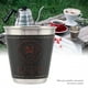 thumbnail image 2 of Copa de vino inoxidable NikouMX 4 piezas 70 ml con cubierta de cuero, 2 of 8
