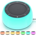 thumbnail image 1 of Máquina de ruido blanco para dormir bebés adultos niños, máquina de sonido con luz nocturna, 16 sonidos relajantes para dormir, enchufable, generador de ruido para dormitorio hogar, 1 of 8