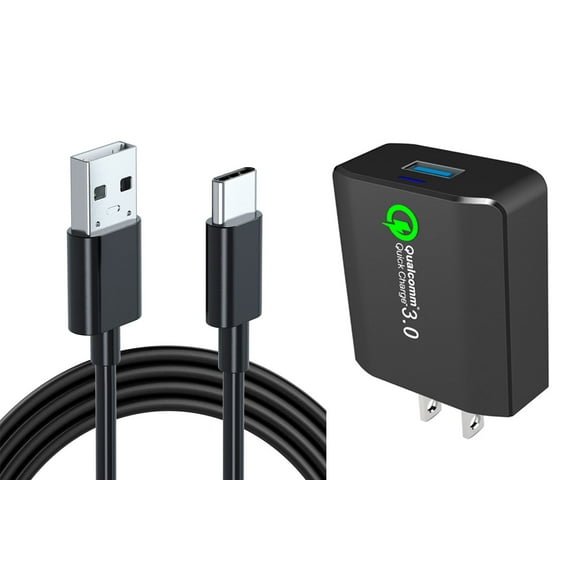 Home Charger for Google Pixel 10/Pro/Pro XL - 18W Fast 6ft USB Cable Type-C Turbo Charge Travel for Pixel 10/Pro/Pro XL