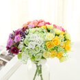 thumbnail image 4 of 3 Bunches Artificial Rose Elegant Simulated Flowers Fake Roses for Party Decor, 4 of 10