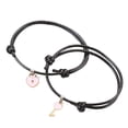 thumbnail image 2 of Pulseras ajustables para Parejas para esposo y esposa Delicadas ajustadas desde 6.3 pulgadas Rosado Sunnimix, 2 of 8