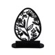 thumbnail image 2 of Fiudx Decoración del hogar Decoración acrílica estereoscópica de conejito de Pascua Decoración de fiesta navideña Decoración acrílica hueca, 2 of 5