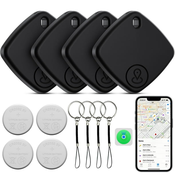 Rastreador Bluetooth FYSCKEJI Tracker Tags, paquete de 4 para iOS